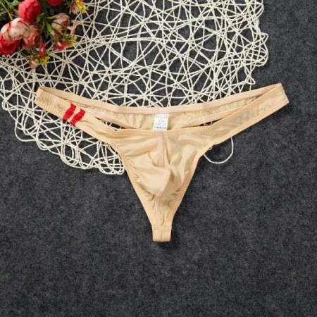 Men's Bikini G-strings Lingerie Underwear Smooth Briefs Tangas Thongs Men's Bikini G-strings Lingerie Underwear Smooth Briefs Tangas Thongs