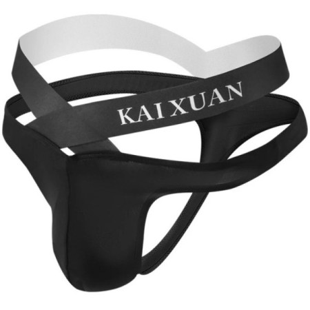 Men's Underwear Sexy Jockstrap Pouch Cuecas Man Ice Silk Panties Thong Men's Underwear Sexy Jockstrap Pouch Cuecas Man Ice Silk Panties Thong