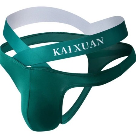 Men's Underwear Sexy Jockstrap Pouch Cuecas Man Ice Silk Panties Thong Men's Underwear Sexy Jockstrap Pouch Cuecas Man Ice Silk Panties Thong