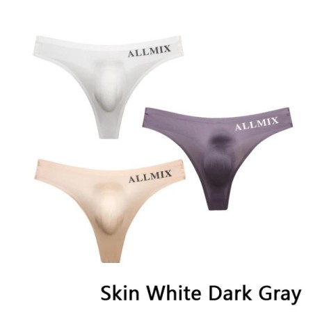 3 PCS Sexy Transparent Underwear Men Thongs Sports Fitness Letter Thin 3 PCS Sexy Transparent Underwear Men Thongs Sports Fitness Letter Thin