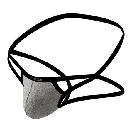 Breathable Knitted Cotton G-String Jockstraps for Men Sexy Thong Under Breathable Knitted Cotton G-String Jockstraps for Men Sexy Thong Under