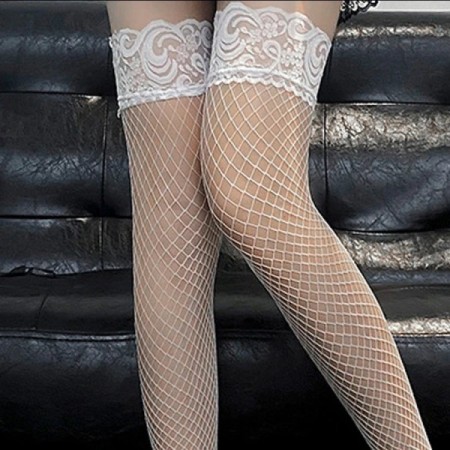Gentle man Sexy Stockings for Men Lingerie Gay Erotic Mesh Lace Stocki