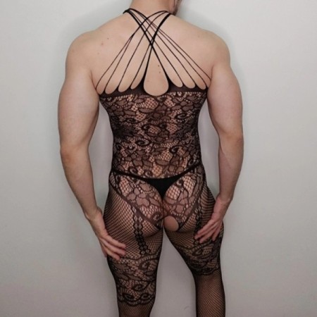 Mens Cross Jumpsuits Novelty Gentlemen Nightwear Erotic Pantyhose Siss Mens Cross Jumpsuits Novelty Gentlemen Nightwear Erotic Pantyhose Siss
