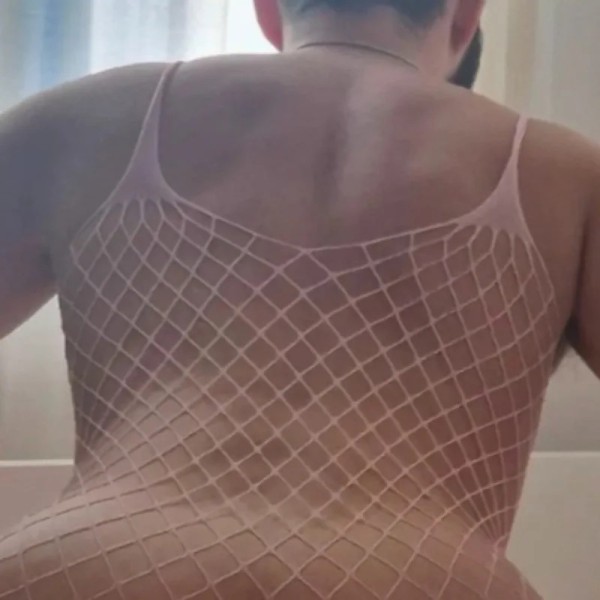 Net Bodysuits Fetish Clothes Men's Lingerie Exotic Men Sexy Nightwear Sissy Bodystockings Open Crotch Tights GentleMan Sleepwear
