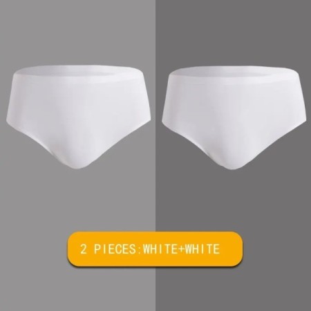 Men's Bikini High Waist Underwear Sexy Ice Silk T-Back G-String Briefs Men's Bikini High Waist Underwear Sexy Ice Silk T-Back G-String Briefs
