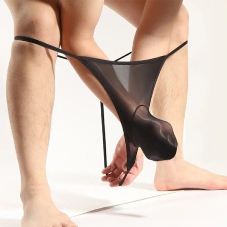 New Men Sexy Ultra-thin Seamless Sheer Transparent Elastic Pantyhose P New Men Sexy Ultra-thin Seamless Sheer Transparent Elastic Pantyhose P