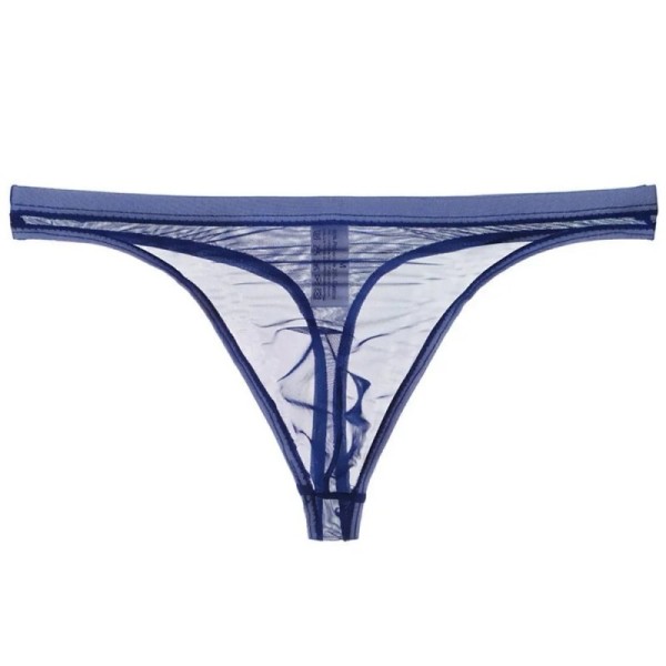 Men's panties Sheer Mesh Ultrathin Ice Silk Thongs for Men Breathable T Back Color Thin Underwear man Breathable underpants men