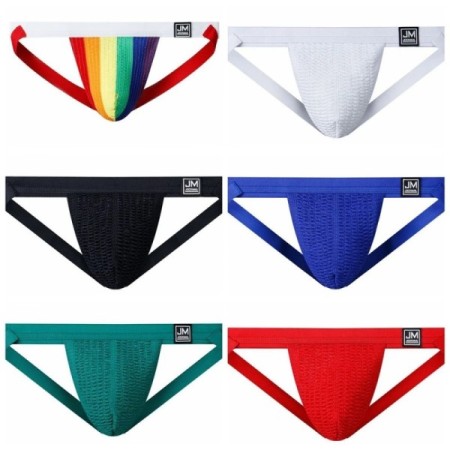 JOCKMAIL Fashion Sports Men Underwear Sexy Solid Color Gay Low Waist J JOCKMAIL Fashion Sports Men Underwear Sexy Solid Color Gay Low Waist J