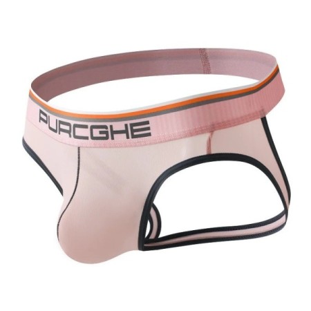 Sexy Men Thong Underwear Jockstraps Crotchless Underpants Low Waist Bi Sexy Men Thong Underwear Jockstraps Crotchless Underpants Low Waist Bi