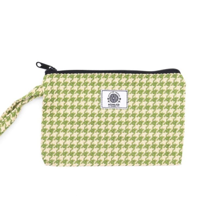 Soft & Natural Handy Gift Pouches & Loop - (assorted materials) -20x13cm