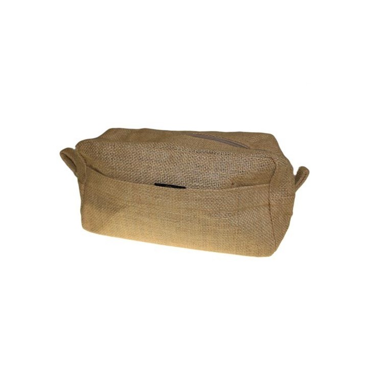 Jute Toiletry Bag - Natural