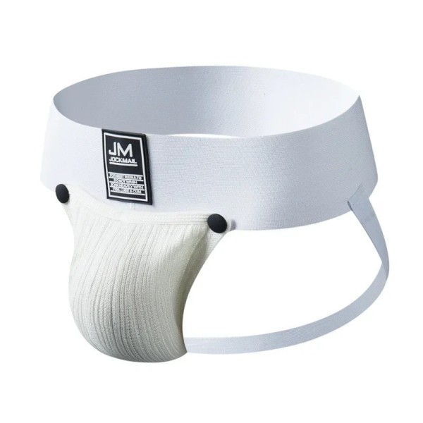 Men's Underwear Men Sexy Briefs Jockstrap Removable Penis Pouch Cotton Panties Thongs Mesh Underpants Gay Slip Homme Srting