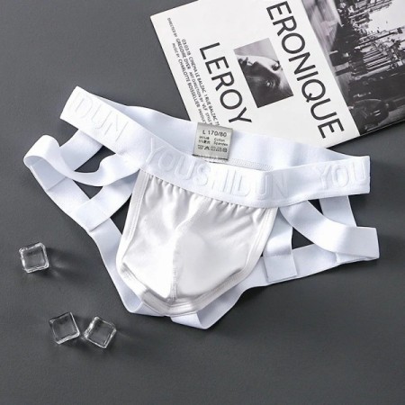 Men's Cotton JockStraps male Underwear Briefs Sexy G-String underpants
