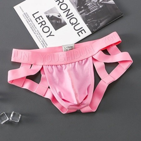 Men's Cotton JockStraps male Underwear Briefs Sexy G-String underpants