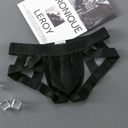 Men's Cotton JockStraps male Underwear Briefs Sexy G-String underpants