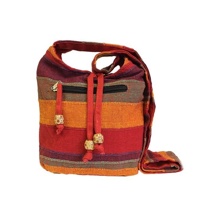 Nepal Sling Bag - Sunset Reds