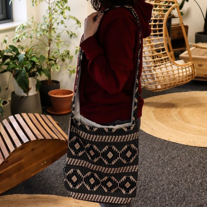 Jacquard Natural Bags - Desert Loom - Nomad Carryall