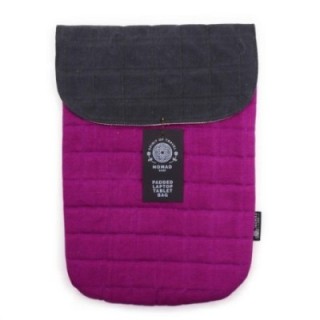 Laptop Padded Pouch - Purple Haze - 14oz Stonewash