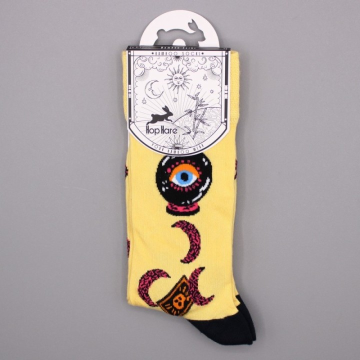 Hop Hare Bamboo Socks S/M - Midnight Cat