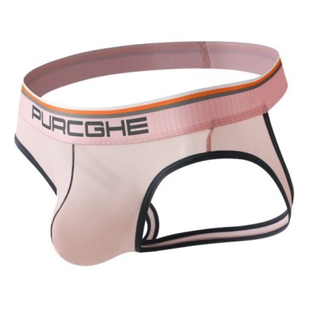 Sexy Men Thong Underwear Jockstraps Crotchless Underpants Low Waist Bi Sexy Men Thong Underwear Jockstraps Crotchless Underpants Low Waist Bi