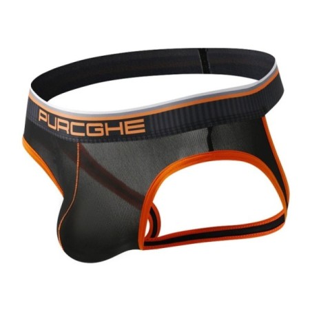 Sexy Men Thong Underwear Jockstraps Crotchless Underpants Low Waist Bi Sexy Men Thong Underwear Jockstraps Crotchless Underpants Low Waist Bi