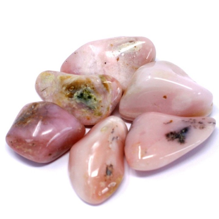 Pack of 24 Tumble Stones -Peruvian opal