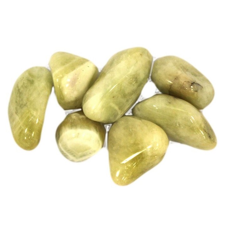 L Tumble Stones - Prasiolite