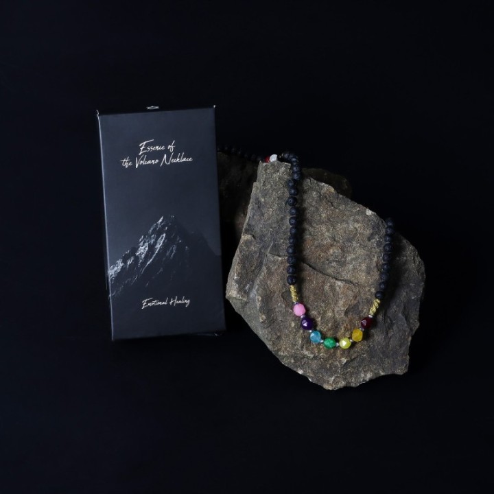 Essence of the Volcano Necklace - Emotional Healing