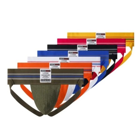 Sexy men Jockstrap Cotton Underwear Rainbow Jockstrap Men's Briefs g t Sexy men Jockstrap Cotton Underwear Rainbow Jockstrap Men's Briefs g t