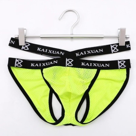 Open Butt Crotchless Panties Men Underwear G-string Briefs Pouch Mesh Open Butt Crotchless Panties Men Underwear G-string Briefs Pouch Mesh
