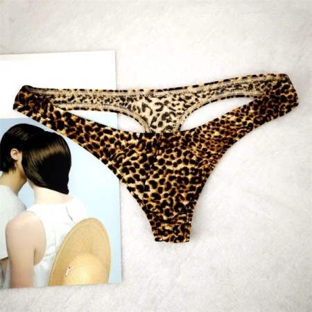 Brand Mens Pouch Bikini Underwear Leopard Printed Bulge Thong Men Plus Brand Mens Pouch Bikini Underwear Leopard Printed Bulge Thong Men Plus