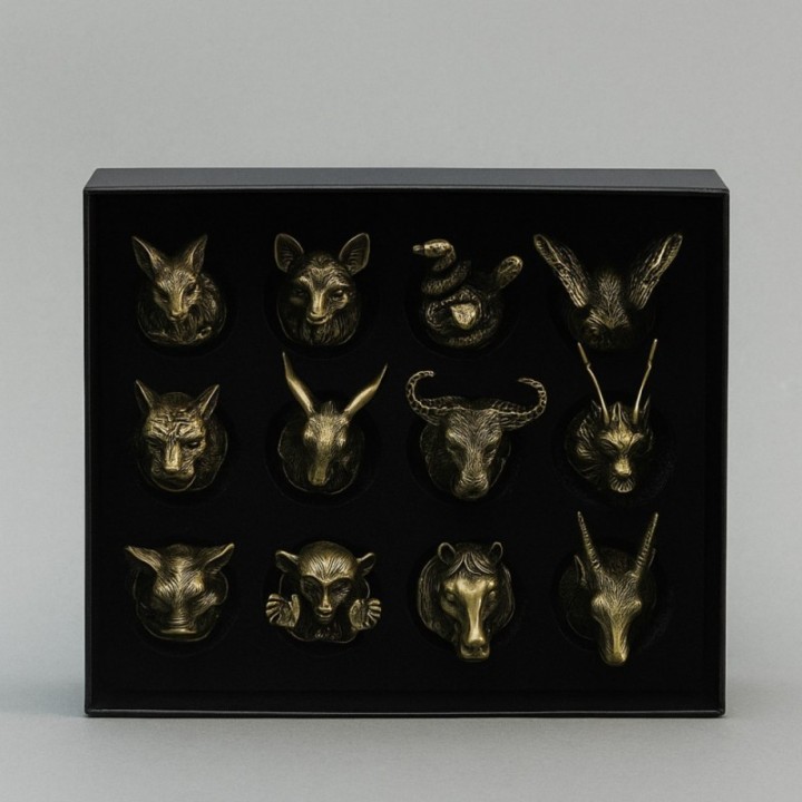Gift Set of 12 Glasses (25ml) - Forest & Mystical Creatures