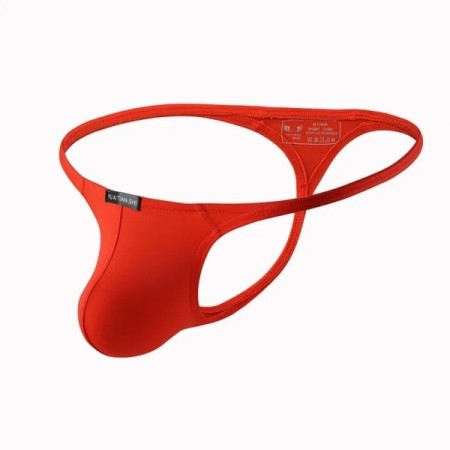 T-back Thongs Men Sexy Bulge Pouch Underpants Bikini Trunks Mini Panti T-back Thongs Men Sexy Bulge Pouch Underpants Bikini Trunks Mini Panti