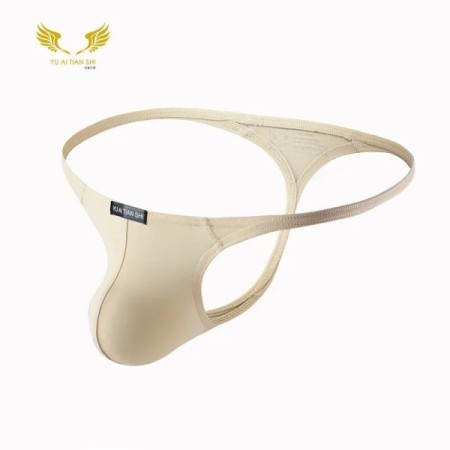T-back Thongs Men Sexy Bulge Pouch Underpants Bikini Trunks Mini Panti T-back Thongs Men Sexy Bulge Pouch Underpants Bikini Trunks Mini Panti