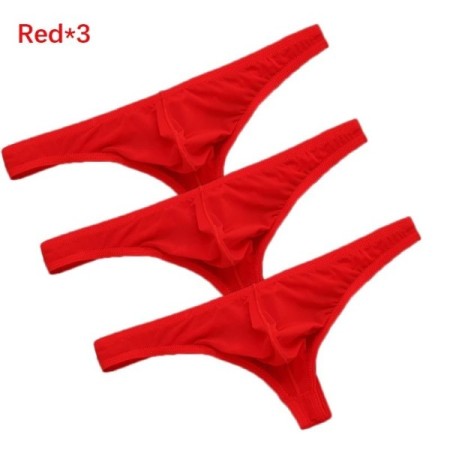 3Pcs/set Ice Silk Panties Ultra-thin T-Back Tanga Breathable Underpant 3Pcs/set Ice Silk Panties Ultra-thin T-Back Tanga Breathable Underpant