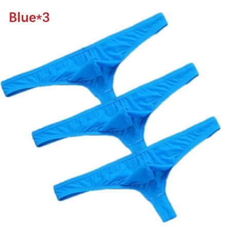 3Pcs/set Ice Silk Panties Ultra-thin T-Back Tanga Breathable Underpant 3Pcs/set Ice Silk Panties Ultra-thin T-Back Tanga Breathable Underpant