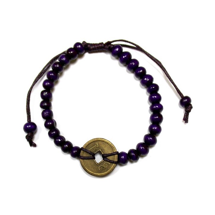 Good Luck Feng-Shui Bracelets - Purple
