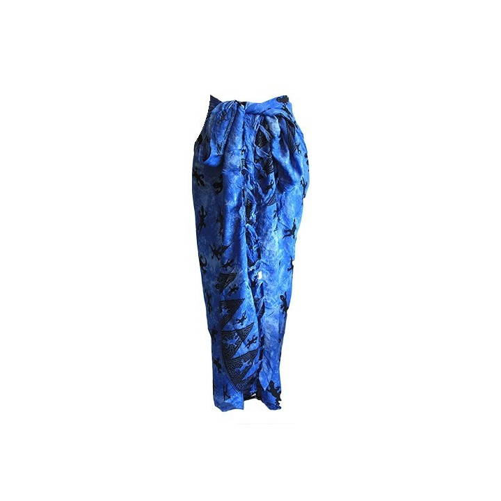Bali Gecko Sarongs - Blue