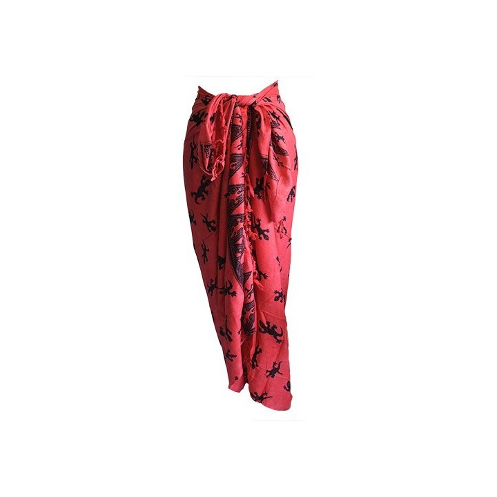 Bali Gecko Sarongs - Pink