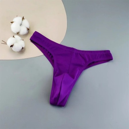 Sexy Thongs Underwear for Men Bikini Briefs Shorts BIG U-convex Pouch 
