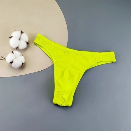 Sexy Thongs Underwear for Men Bikini Briefs Shorts BIG U-convex Pouch 
