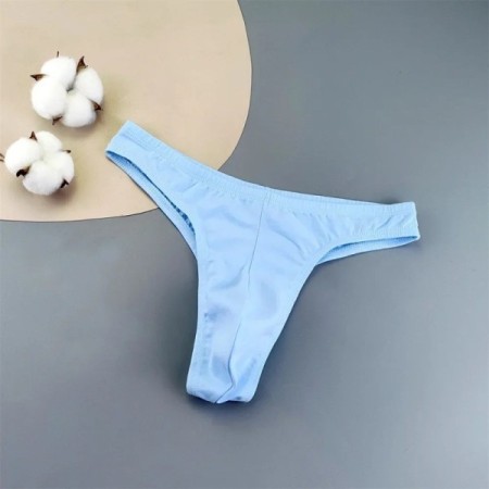 Sexy Thongs Underwear for Men Bikini Briefs Shorts BIG U-convex Pouch 