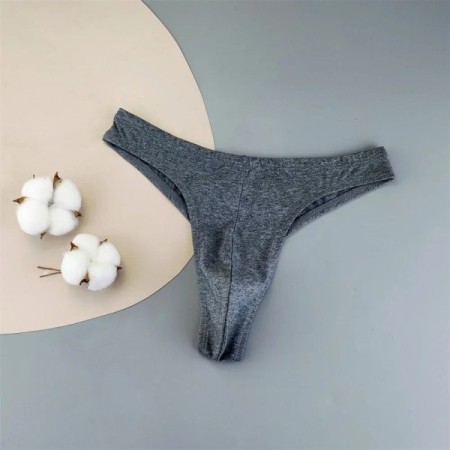 Sexy Thongs Underwear for Men Bikini Briefs Shorts BIG U-convex Pouch 