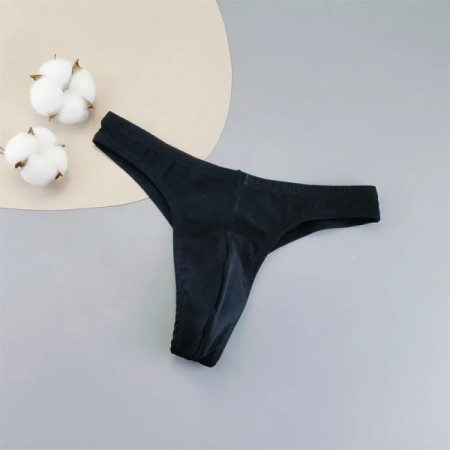 Sexy Thongs Underwear for Men Bikini Briefs Shorts BIG U-convex Pouch 