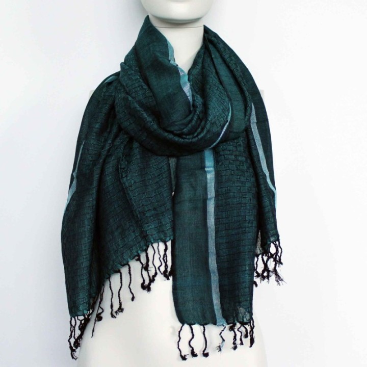 Varanasi Scarves - 22x72cm - Wild Green