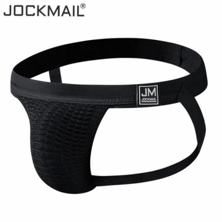 JOCKMAIL Men's Underwear Jockstrap Athletic Supporters, Low Rise Stret JOCKMAIL Men's Underwear Jockstrap Athletic Supporters, Low Rise Stret