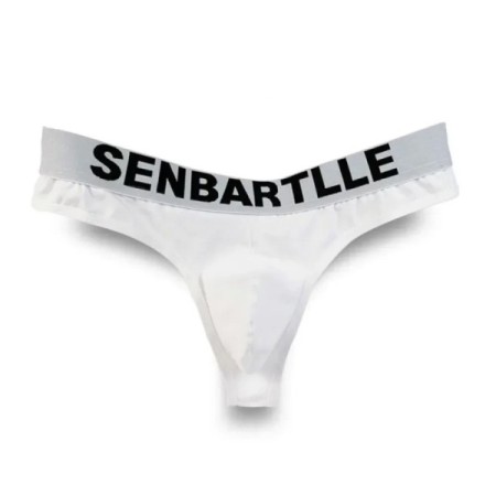 Sexy Men's Thongs Cotton Letter Underwear Bulge Pouch Briefs Low Waist Sexy Men's Thongs Cotton Letter Underwear Bulge Pouch Briefs Low Waist