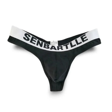 Sexy Men's Thongs Cotton Letter Underwear Bulge Pouch Briefs Low Waist Sexy Men's Thongs Cotton Letter Underwear Bulge Pouch Briefs Low Waist