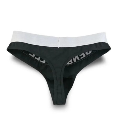 Sexy Men's Thongs Cotton Letter Underwear Bulge Pouch Briefs Low Waist Sexy Men's Thongs Cotton Letter Underwear Bulge Pouch Briefs Low Waist