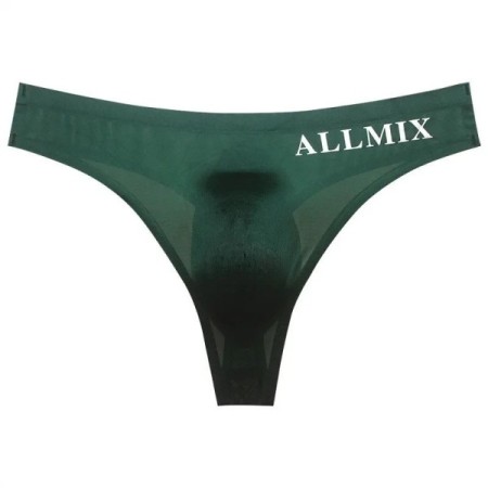 Sexy Transparent Underwear Men Thongs Sports Fitness Letter Thin Hip S